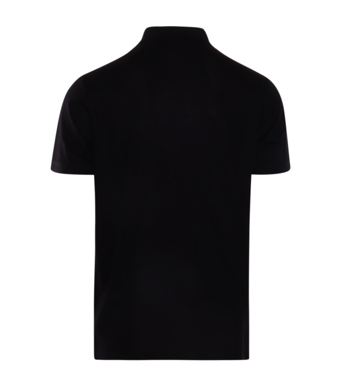 Paul and Shark Knitted poloshirt 011 Zwart