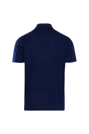 Paul and Shark Knitted poloshirt 342 Blauw