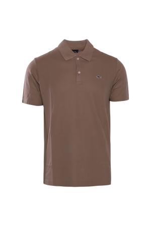 Paul and Shark Knitted poloshirt 128 Beige