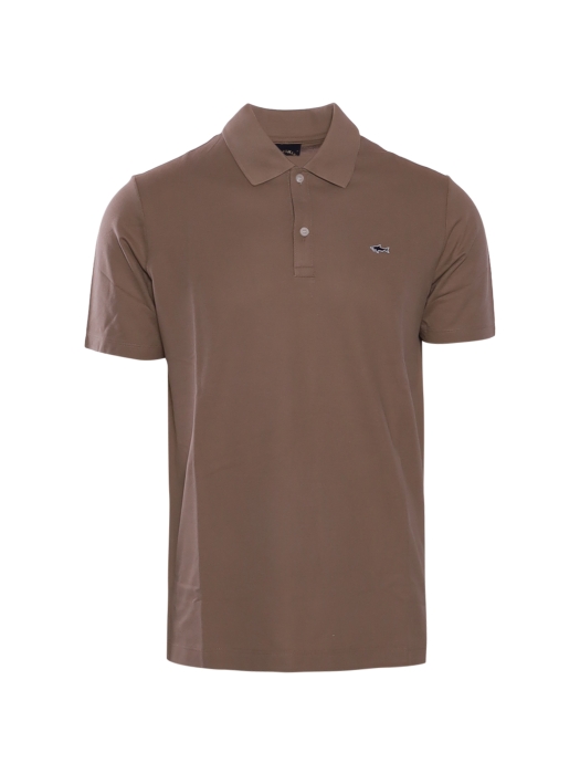 Paul and Shark Knitted poloshirt 128 Beige