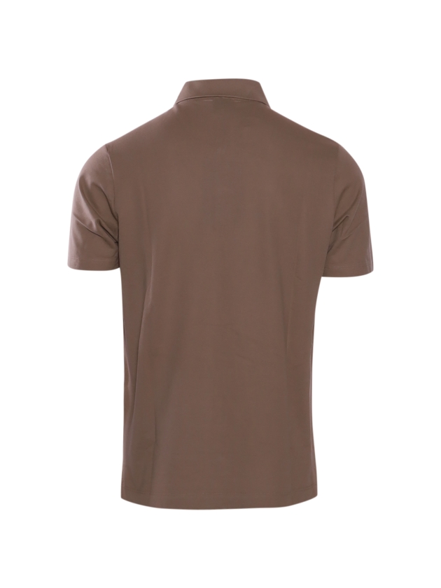 Paul and Shark Knitted poloshirt 128 Beige