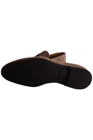 Floris van Bommel Floris Casual LightBrown Suede Lightbrown