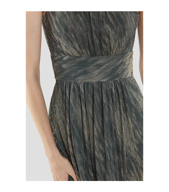 Swing Cocktail dress 5581 moss green/gold