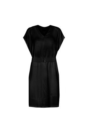 Mos Mosh Ridley Twill Viscose Dress 801 Black