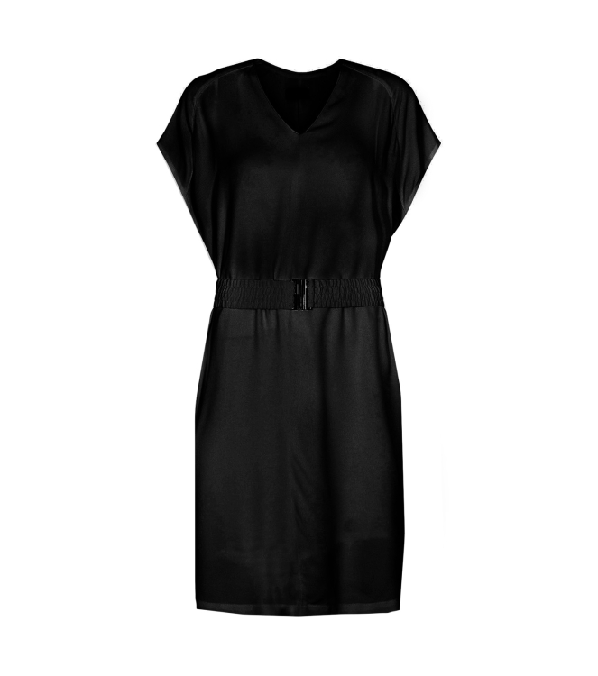 Mos Mosh Ridley Twill Viscose Dress 801 Black