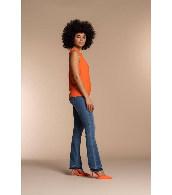Geisha Top rib sleeveless