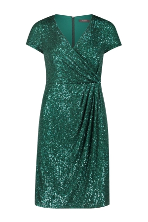 Vera Mont Kleid Kurz 1/2 Arm 5850 Green/Green
