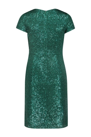 Vera Mont Kleid Kurz 1/2 Arm 5850 Green/Green