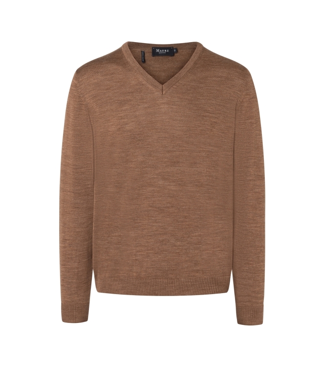 Maerz Pullover V-Ausschnitt 1/1 Arm 170 bruin