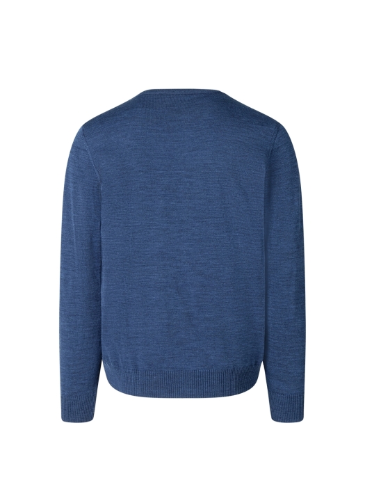 Maerz Pullover V-Ausschnitt 1/1 Arm 380 Blauw