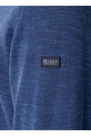 Maerz Pullover V-Ausschnitt 1/1 Arm 380 Blauw