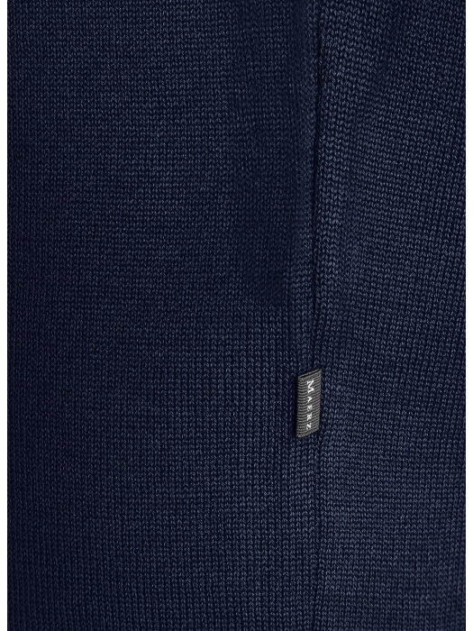 Maerz Pullover V-Ausschnitt 1/1 Arm 399 Navy
