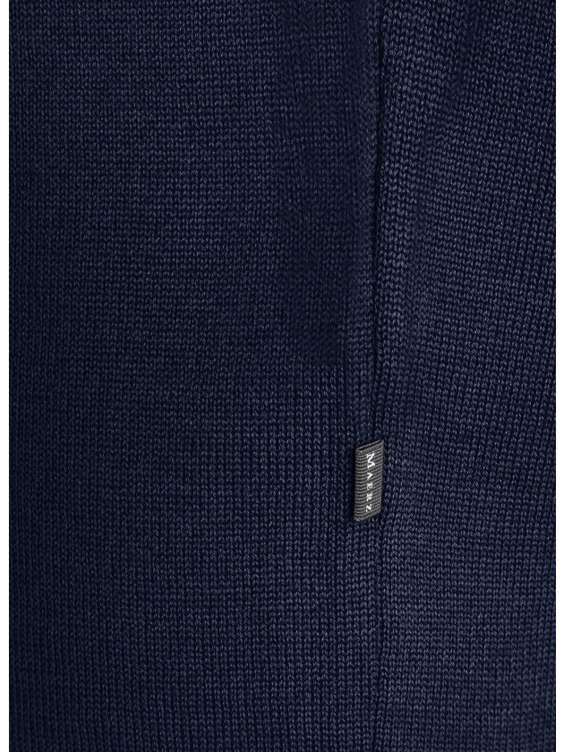 Maerz Pullover V-Ausschnitt 1/1 Arm 399 Navy