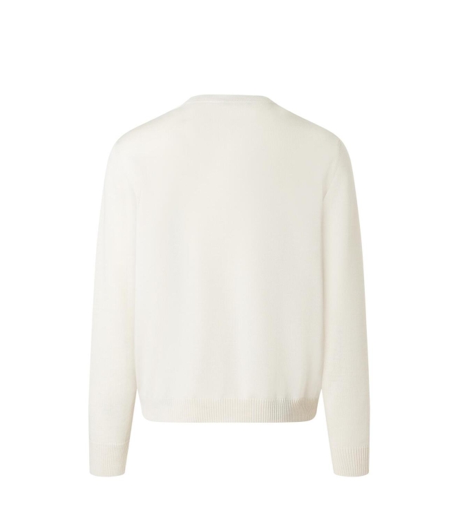 Maerz Pullover Rundhals 1/1 Arm 110 Off White