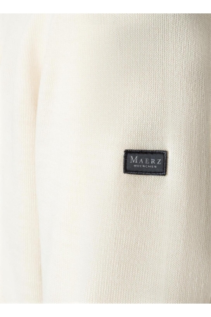 Maerz Pullover Rundhals 1/1 Arm 110 Off White
