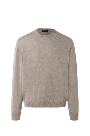 Maerz Pullover Rundhals 1/1 Arm 169 taupe