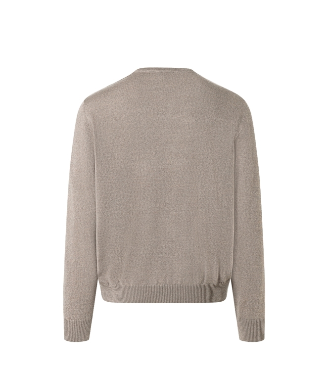 Maerz Pullover Rundhals 1/1 Arm 169 taupe