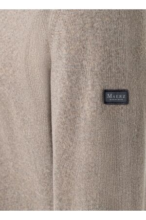 Maerz Pullover Rundhals 1/1 Arm 169 taupe