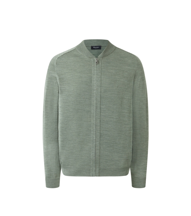 Maerz Strickjacke Zip 1/1 Arm