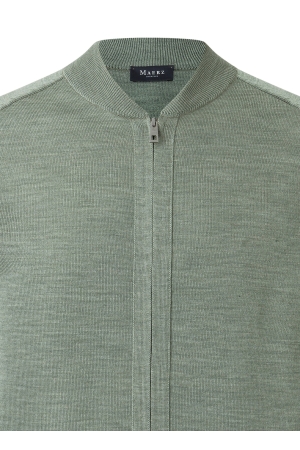 Maerz Strickjacke Zip 1/1 Arm