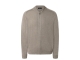 Maerz Strickjacke Zip 1/1 Arm 169 taupe