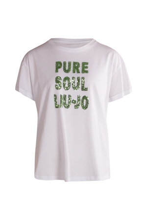 Liu Jo Pure Soul T-Shirt BCO OT Pure Soul