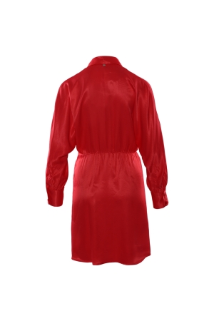 Liu Jo Viscose Satin Dress Barby