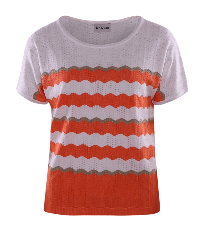 Leo en Ugo Top White