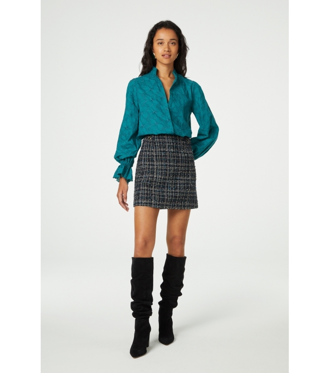 Fabienne Chapot Bente Blouse 4616-UNI Keep it Teal