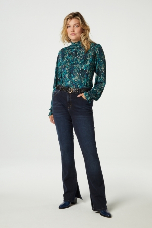 Fabienne Chapot Billy Top 9001-4616-MJA Black/Keep it Teal