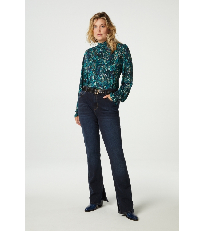 Fabienne Chapot Billy Top 9001-4616-MJA Black/Keep it Teal