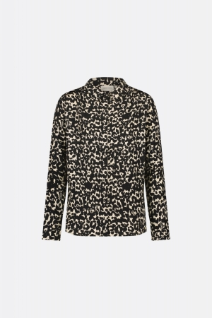 Fabienne Chapot Sunrise Blouse 9001-1508-BLA Black/Oat Melange