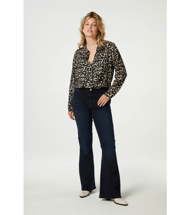 Fabienne Chapot Sunrise Blouse 9001-1508-BLA Black/Oat Melange