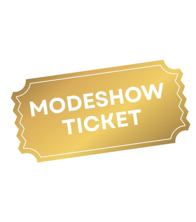 Westen Mode Modeshowkaart Kleurloos