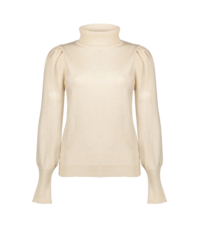 Geisha Pullover basic roll neck Light Sand