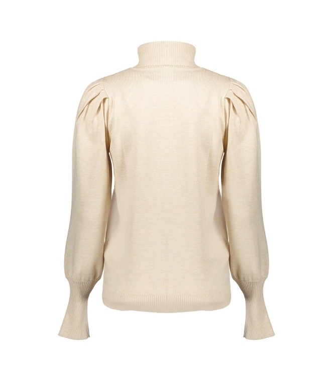 Geisha Pullover basic roll neck Light Sand