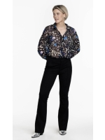 Tramontana Trousers Punta Flared Black