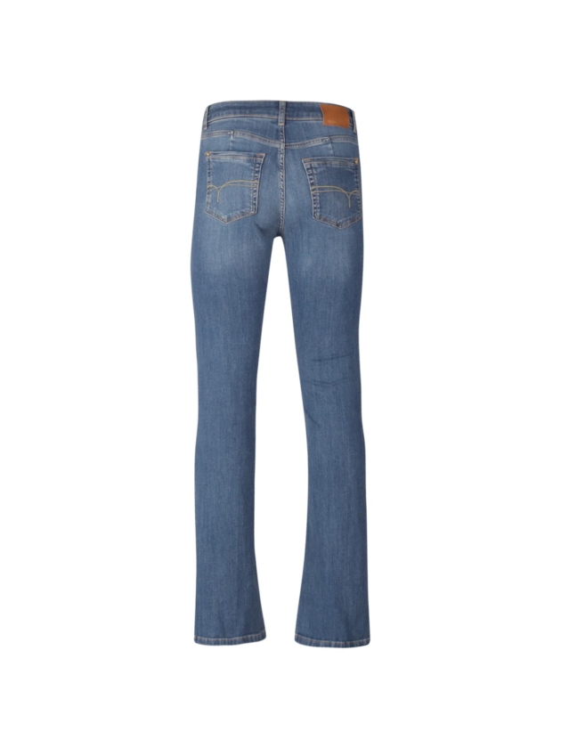 Tramontana Flared Jeans Mid Blue Denim