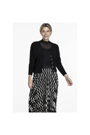 Tramontana Cardigan Batwing Black
