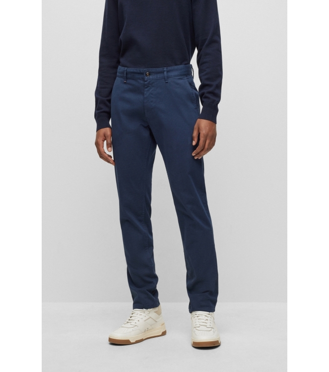Hugo Boss Chino_slim 10253421 01 404 Dark Blue
