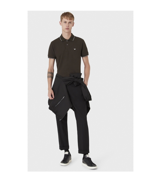 Emporio Armani Polo Shirt 490 Morel