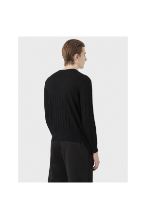 Emporio Armani Knitted Pullover 0920 Blu Navy