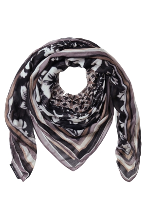 Betty Barclay Schals 9875 black-beige
