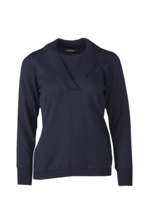 Golle Haug Pullover LOS 1/1 Arm 0667 marine