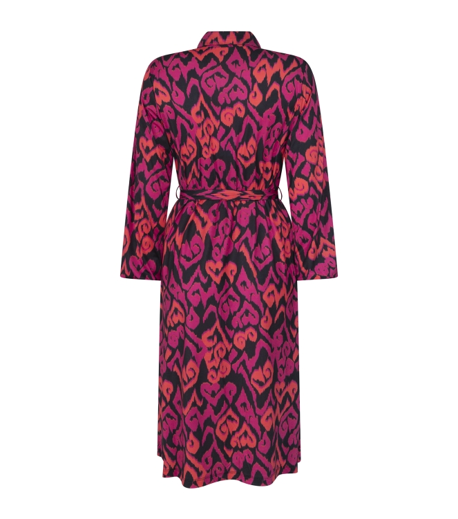 Zoso Splendour Printed Dress 0008/0138 Navy/Magenta