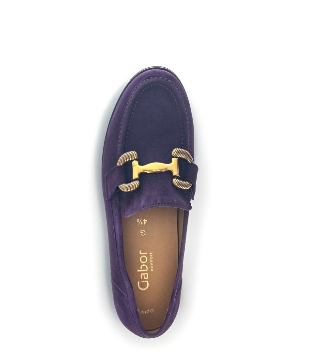Gabor Samtchevreau 49 purple (dark-gold)