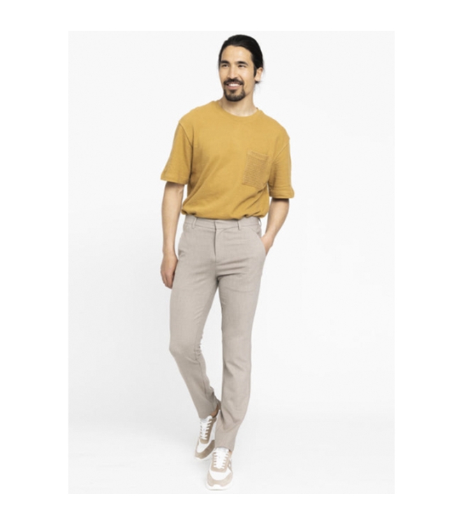 Plain Broek 30973 Oak Melange