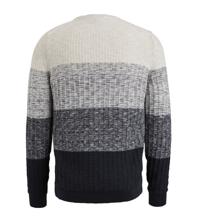 Cast Iron Crewneck casual stripe crewneck 5287 Dark Saphire
