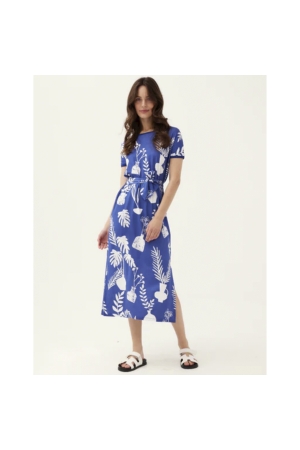 Leo en Ugo Dress Blauw/Wit