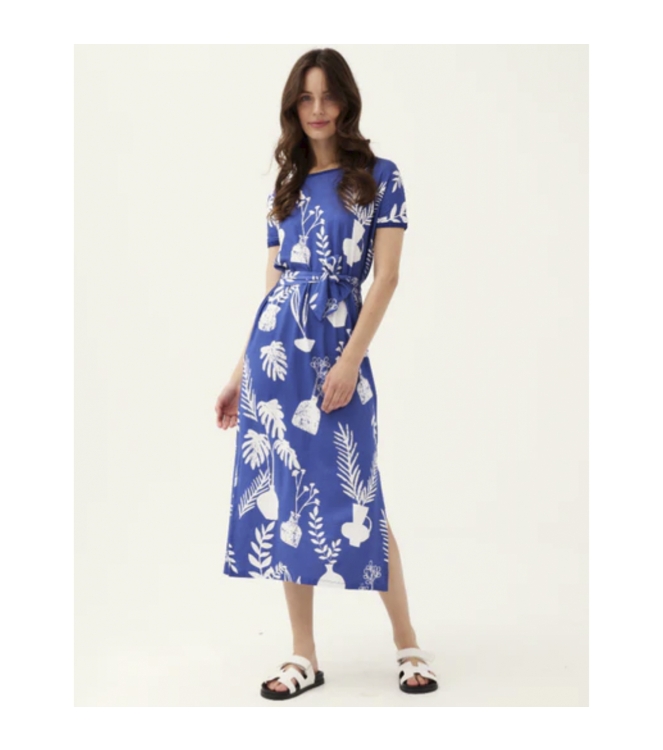 Leo en Ugo Dress Blauw/Wit